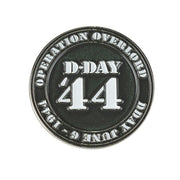 Insignia metálica D-DAY 44 Operation Overlord 3x3 cm