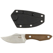 Cuchillo BOWIE con funda kydex y hoja fija, longitud total 19,5 cm