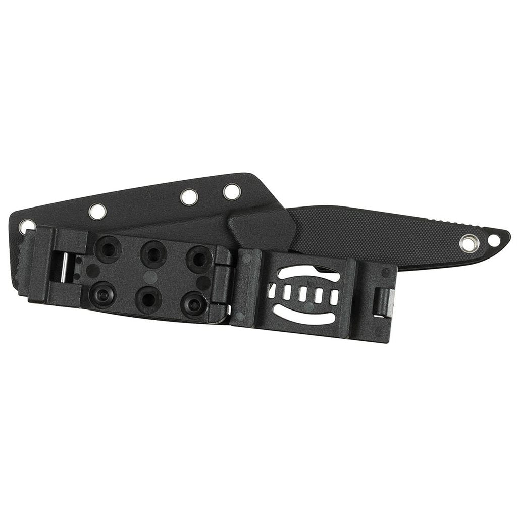 Cuchillo BOWIE con funda kydex y hoja fija, longitud total 19,5 cm