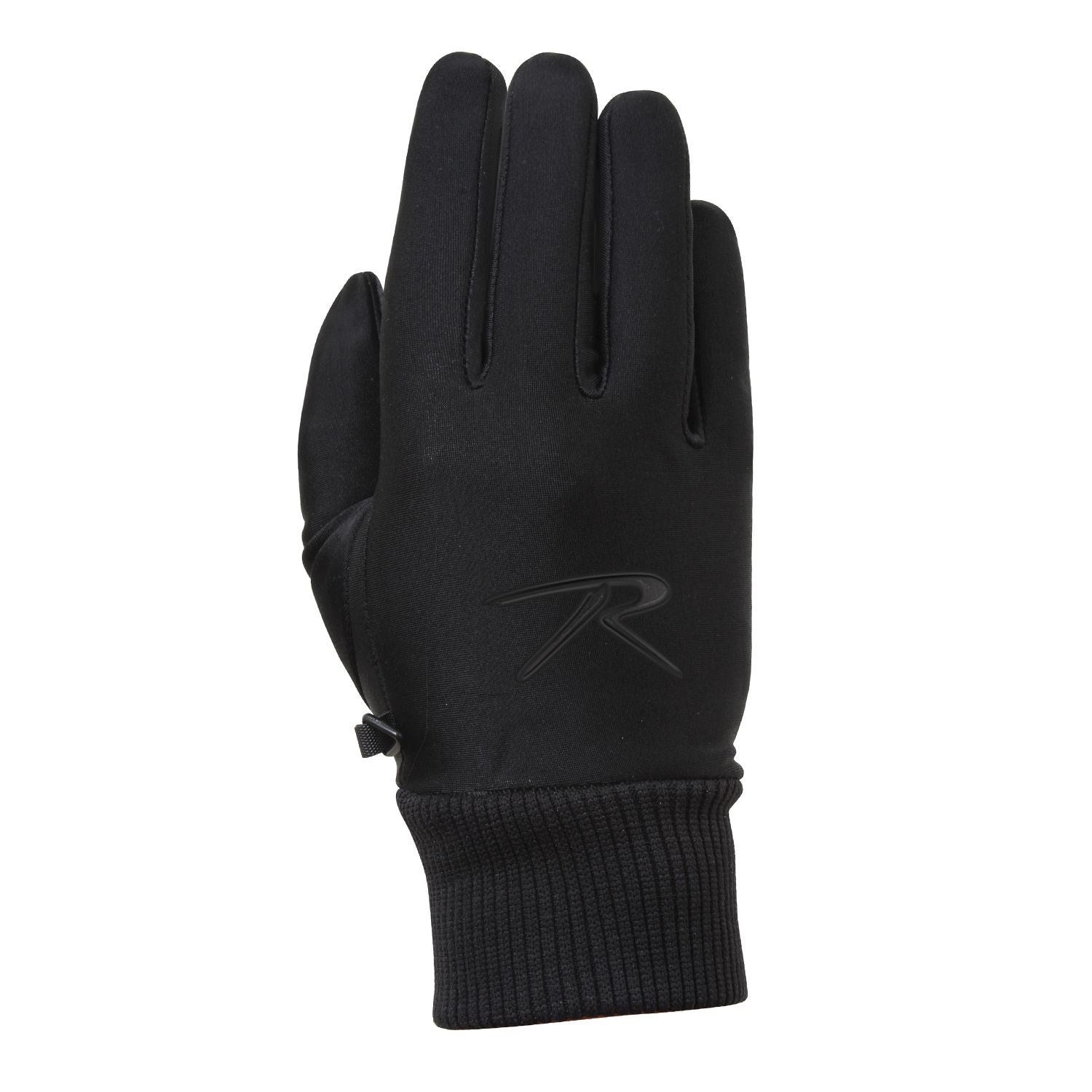 Guantes STRECH negros resistentes al agua y al viento