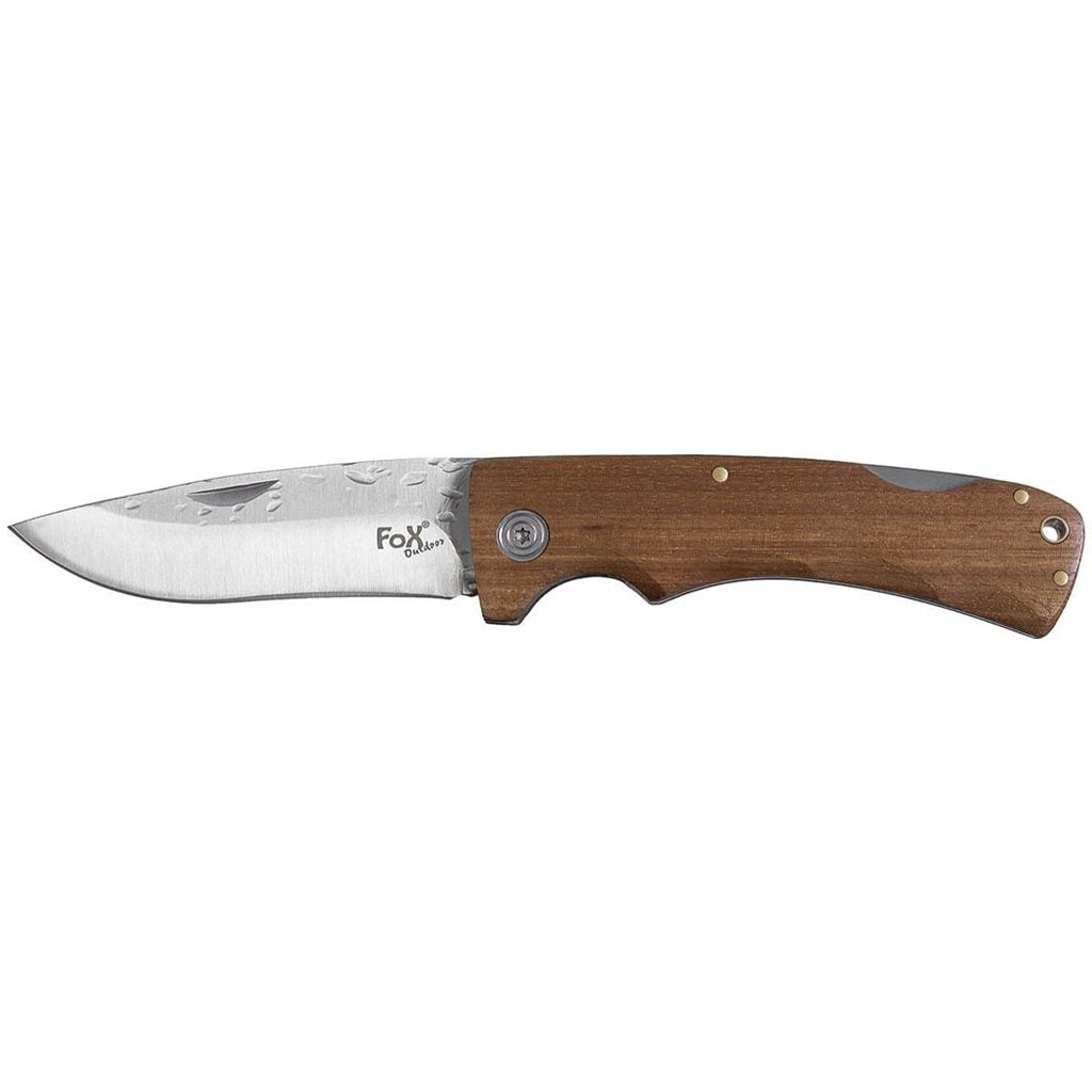Navaja plegable JACK con mango de madera y hoja de acero inoxidable 3Cr13