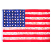 Bandera vintage de Estados Unidos 48 estrellas 155 x 105 cm, efecto ladrillo, algodón 100%