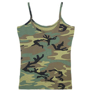 Top sin mangas WOODLAND para mujer en algodón y spandex