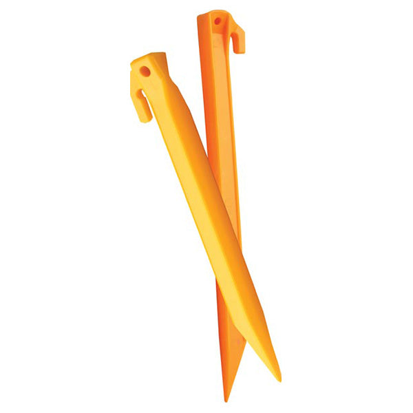 Piqueta de plástico para tienda 23 cm con perfil en T