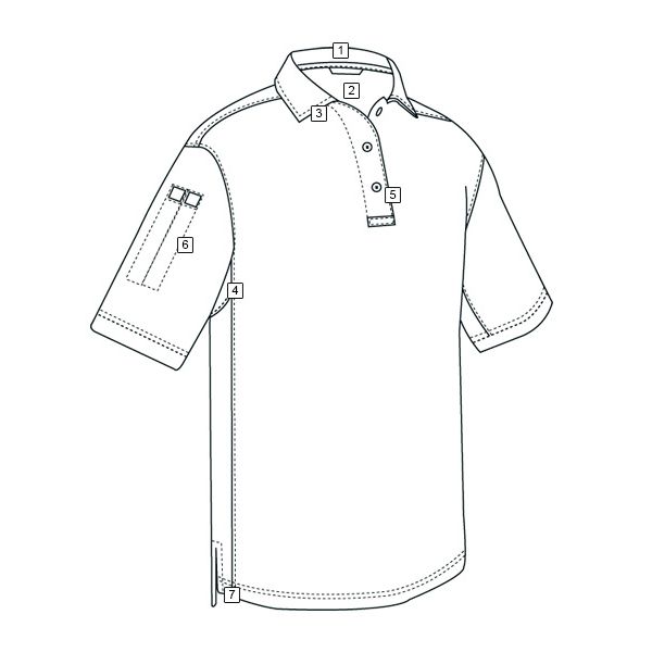 Polo TRU-SPEC 24-7 PERFORMANCE manga corta