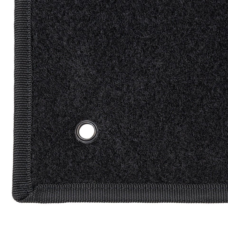 Organizador plegable pequeño negro para parches con cierre de velcro
