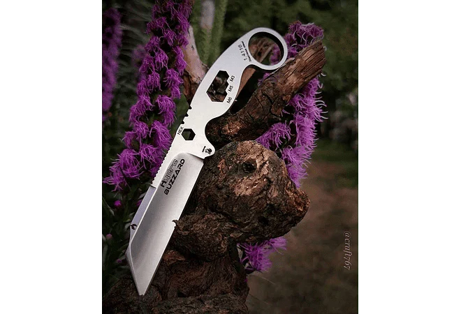 Faca Buzzard White Hawk HK-01SBL