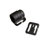 Soporte para extremo de válvula HELIX negro