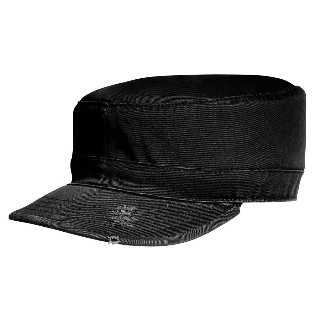 Gorra VAGE FATIGUE negra tipo BDU con visera, diseño vintage de Rothco - imagen del producto