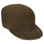 Gorra VAGE FATIGUE Russett tipo BDU en acabado vintage