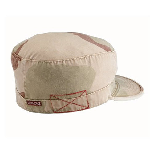 Gorra VAGE ULTRA FORCE 3-COL DESERT con visera, aspecto prelavado y bordado ULTRA FORCE con motivo X
