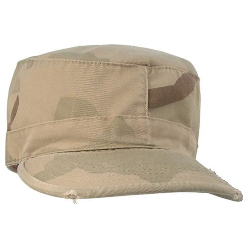 Gorra VAGE ULTRA FORCE 3-COL DESERT con visera, aspecto prelavado y bordado ULTRA FORCE con motivo X