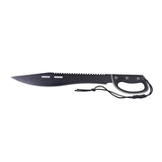 Machete SAWBACK hoja 45 cm acero 3Cr13 con sierra y funda de poliester