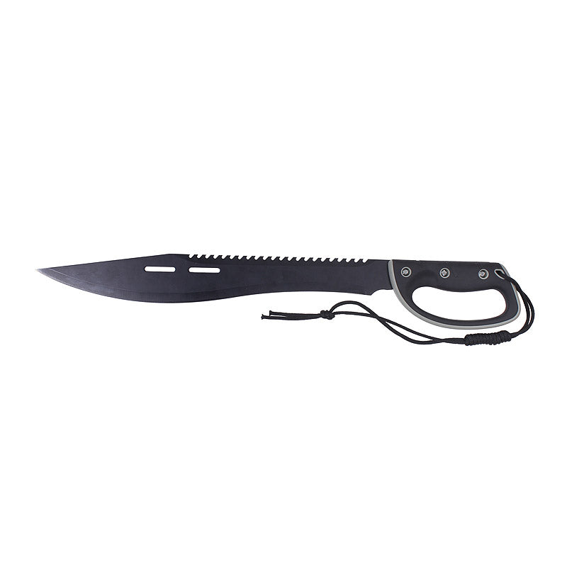 Machete SAWBACK hoja 45 cm acero 3Cr13 con sierra y funda de poliester