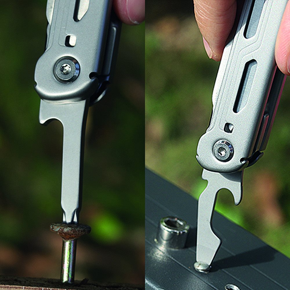 Navaja de bolsillo TF-2215 multifunción 7 en 1 acero inoxidable