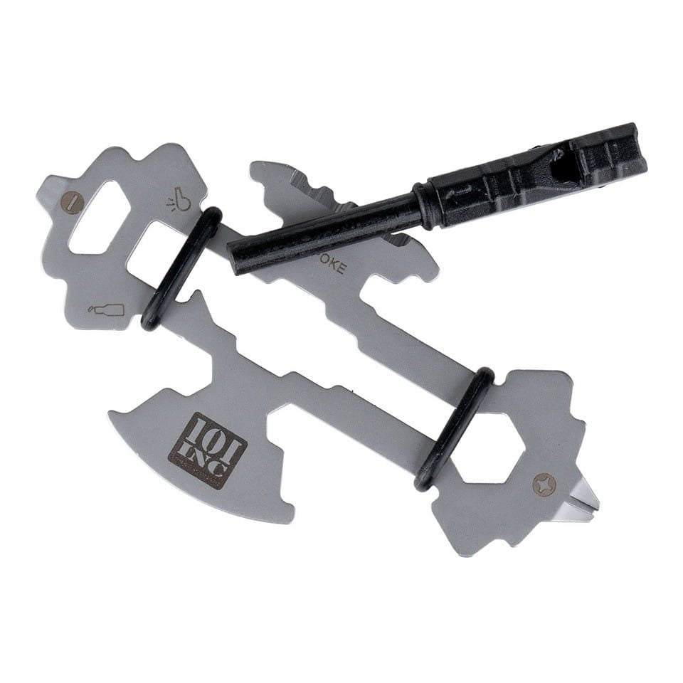 Multiherramienta SPOKE compacta de bolsillo en acero inoxidable con 10 funciones