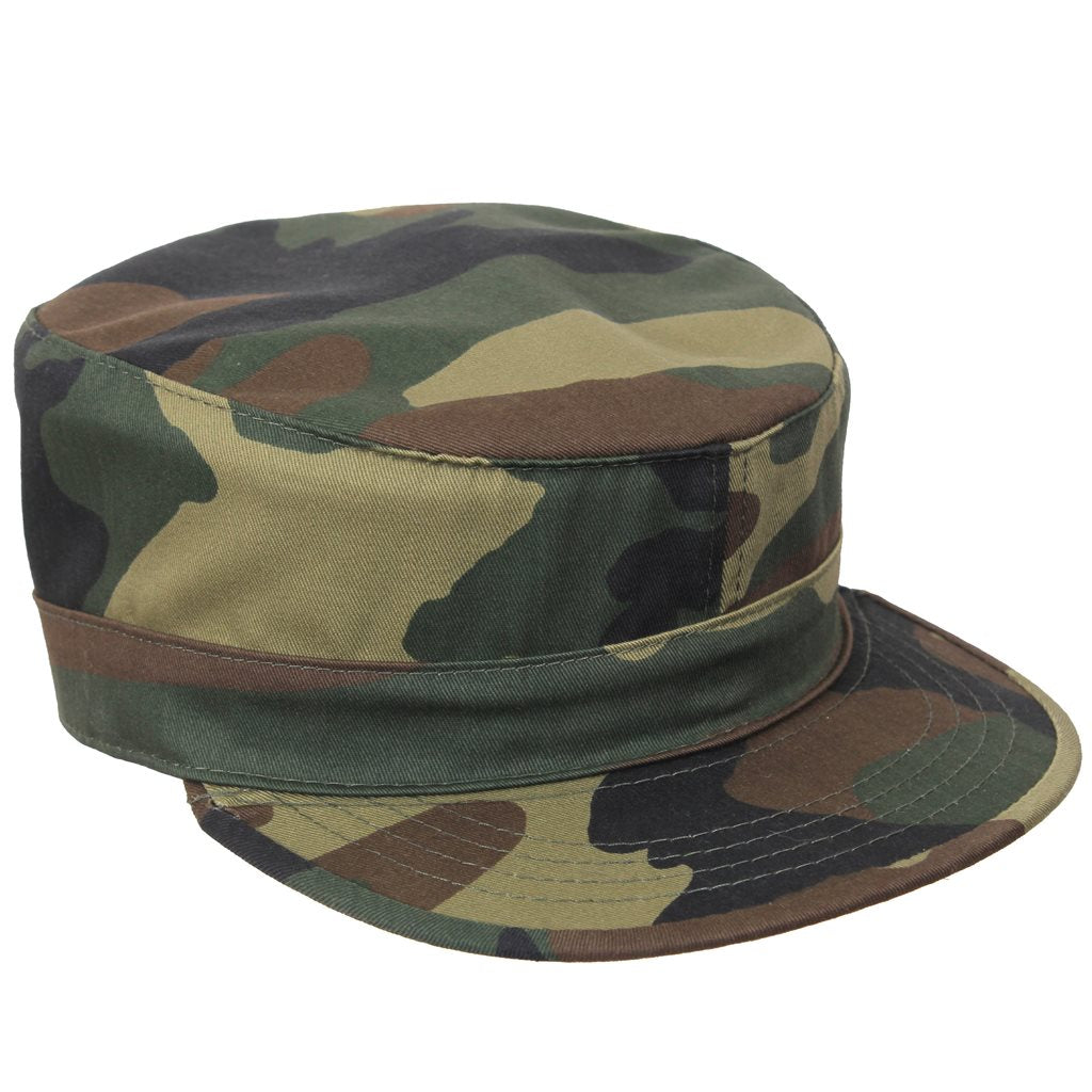 Gorra FATIGUE ajustable Woodland, gorra clásica US Army tipo BDU con cierre de velcro