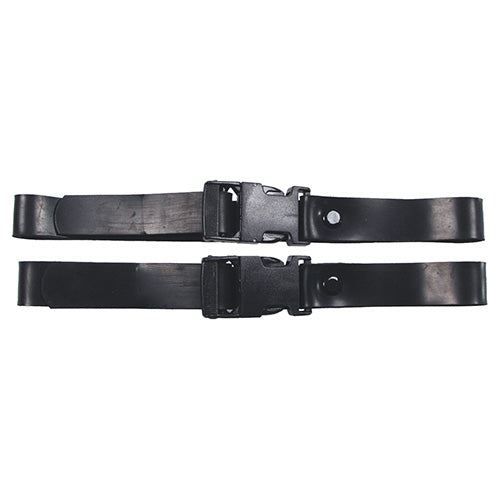 Cuchillo de buceo FROGMAN negro con mango plastico negro-verde y funda de plastico