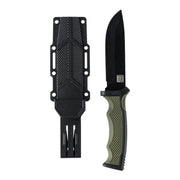Cuchillo BUSHHAWK de hoja fija con funda de cinturón