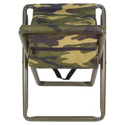 Silla DELUXE plegable WOODLAND con bolsa y marco de aluminio