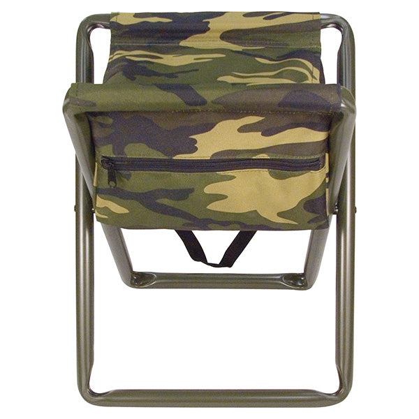 Silla DELUXE plegable WOODLAND con bolsa y marco de aluminio