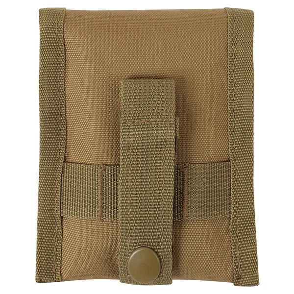 Funda MOLLE para brújula COYOTE, tamaño 11,5 x 12,5 cm, color coyote