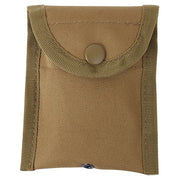 Funda MOLLE para brújula COYOTE, tamaño 11,5 x 12,5 cm, color coyote