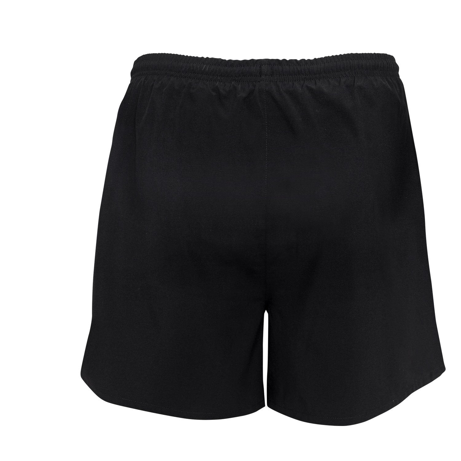 Pantalones cortos negros con estampado ARMY, ligeros (90% poliester, 10% spandex)