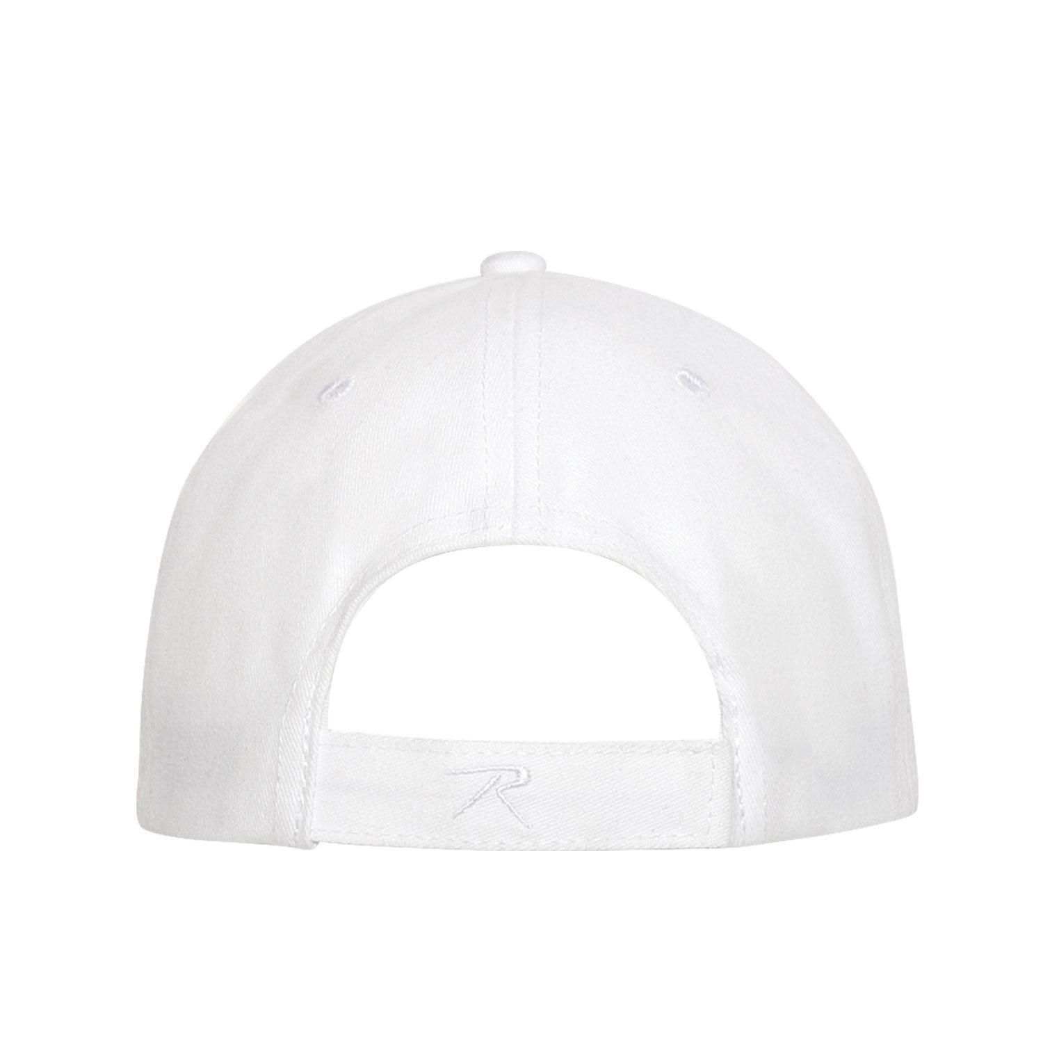 Gorra béisbol blanca con bandera USA bordada y texto USA en el lateral