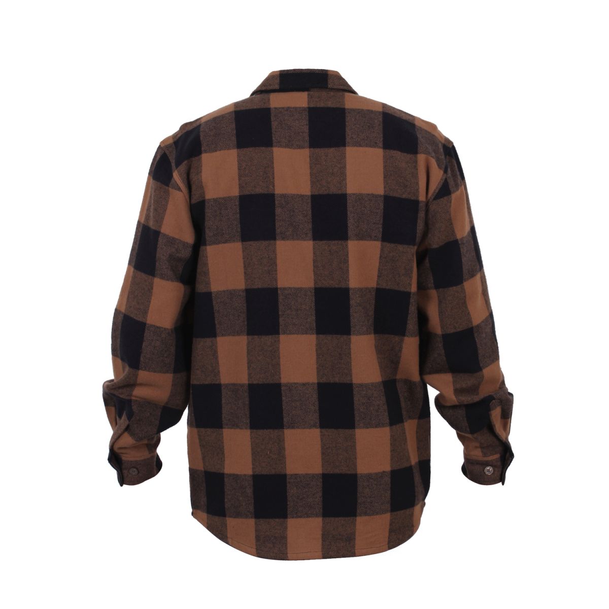 Camisa leñadora de franela a cuadros resistente