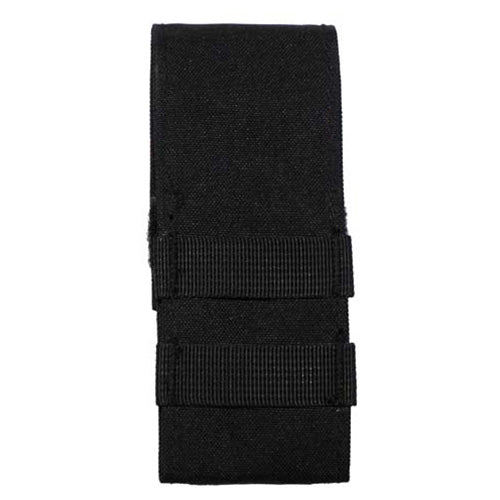 Funda de cinturón negra para navaja plegable 15 x 6 cm nylon