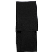 Funda de cinturón negra para navaja plegable 15 x 6 cm nylon