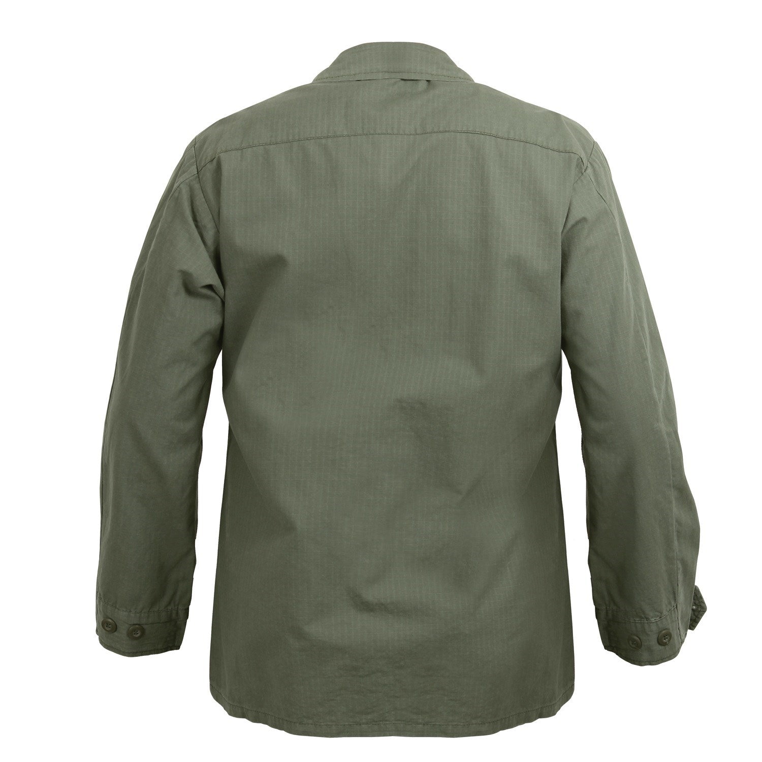 Chaqueta Fatigue Vietnam verde, reproducción con cuatro bolsillos exteriores