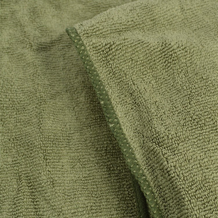 Toalla verde de microfibra 120x60 cm