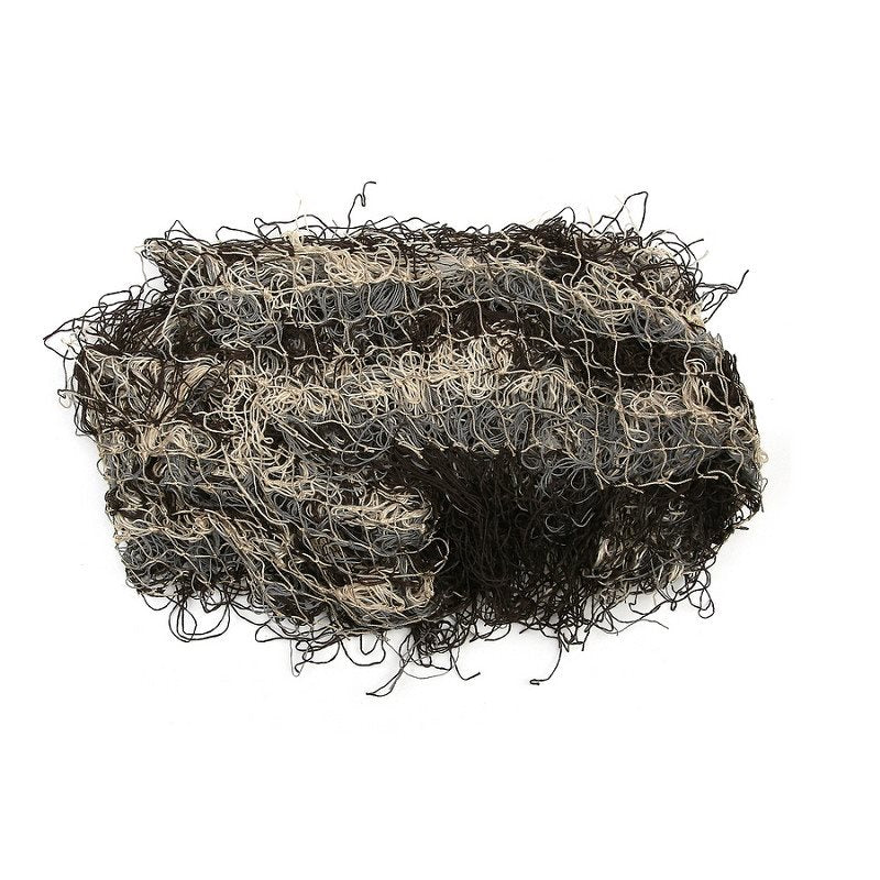 Funda camuflaje DESERT para arma larga con flecos