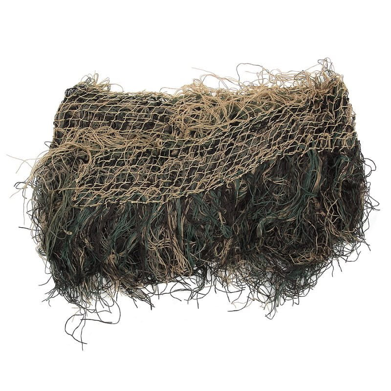 Funda camuflaje DESERT para arma larga con flecos