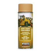 Pintura en spray ARMY 400ml RAL 1011 marrón beige, acabado mate para camuflaje