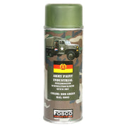 Spray pintura militar verde RAL 6003 400 ml para camuflar armas y equipo