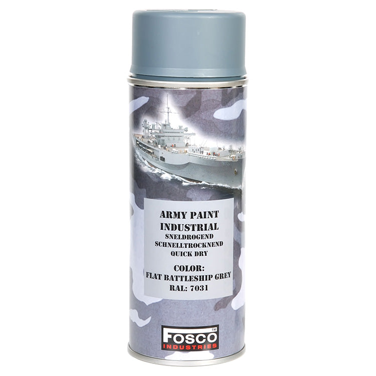 Lata de pintura ARMY en spray 400ml RAL 7038 gris
