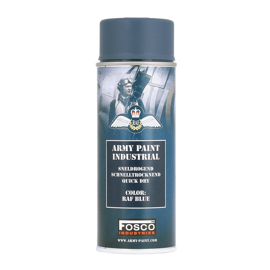 Lata de pintura en spray ARMY 400ml RAF modrošedá (azul-gris)