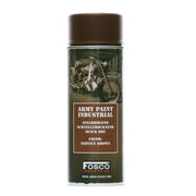 Lata de pintura en spray ARMY 400 ml SERVICE BROWN para camuflaje de armas y equipo