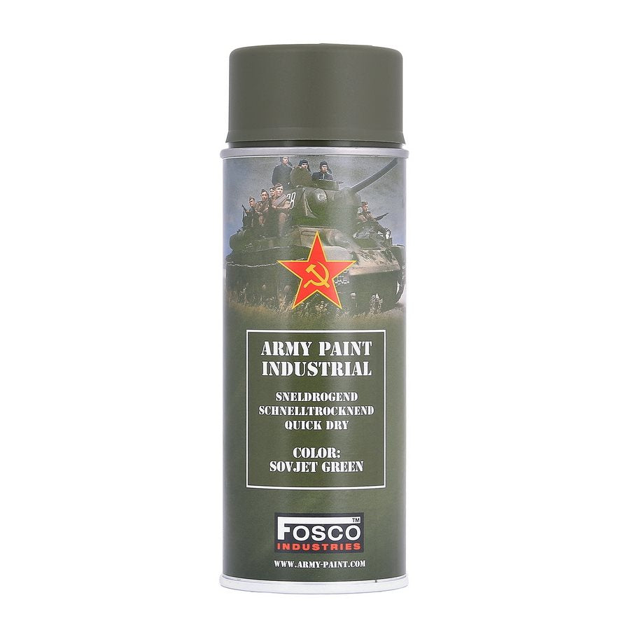 Pintura en spray militar 400 ml verde soviético - imagen del producto