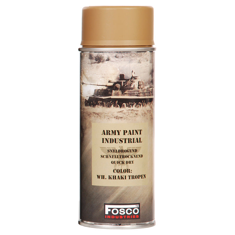Pintura en spray KHAKI TROPEN 400 ml - envase