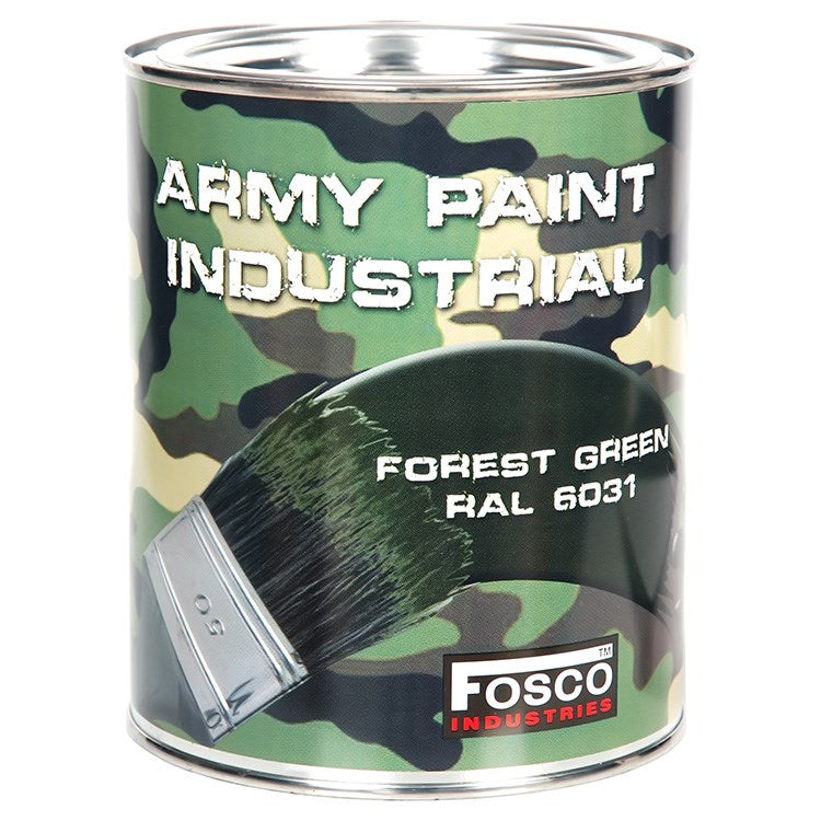 Lata de pintura ARMY 1L RAL 9021 Negro