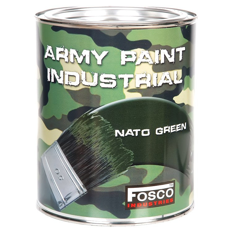 Lata de pintura ARMY 1L RAL 9021 Negro