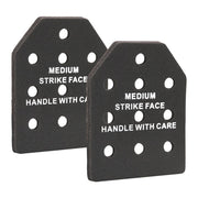 Juego de 2 placas de espuma réplica con 10 orificios de ventilación, espuma XPE