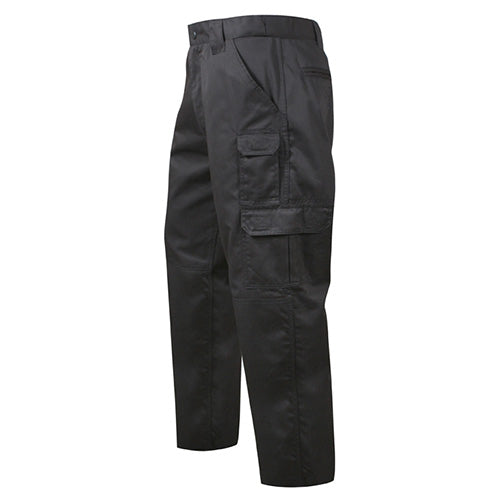 Pantalones tácticos Rothco rip-stop negros con ocho bolsillos