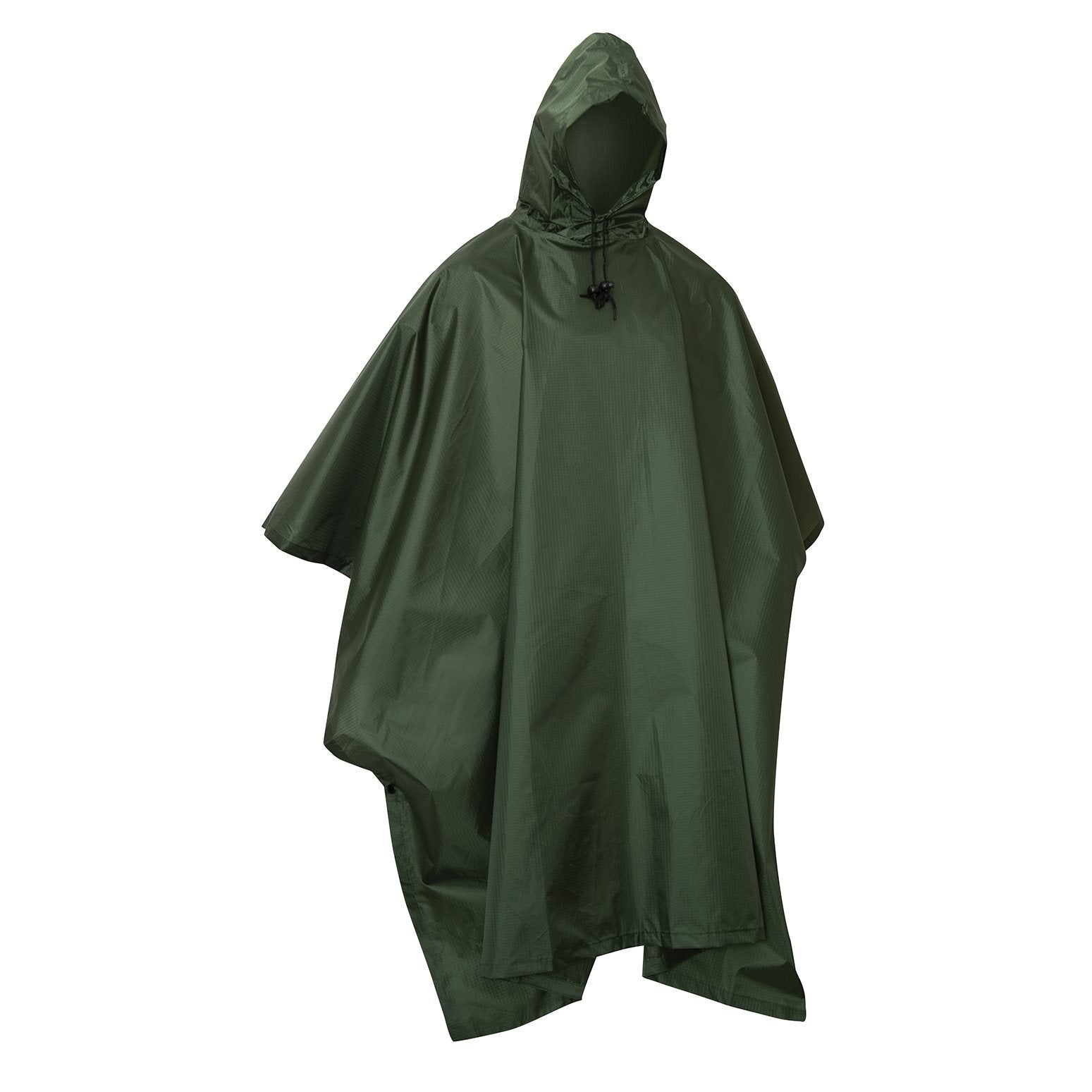 Poncho US rip-stop 140 x 225 cm Digital Woodland, impermeable con capucha