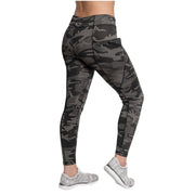 Leggings deportivos para mujer con bolsillos en los muslos y bolsillo en la cintura