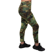 Leggings deportivos WOODAND con dos bolsillos laterales y bolsillo en la cintura, tejido 90% poliéster 10% spandex